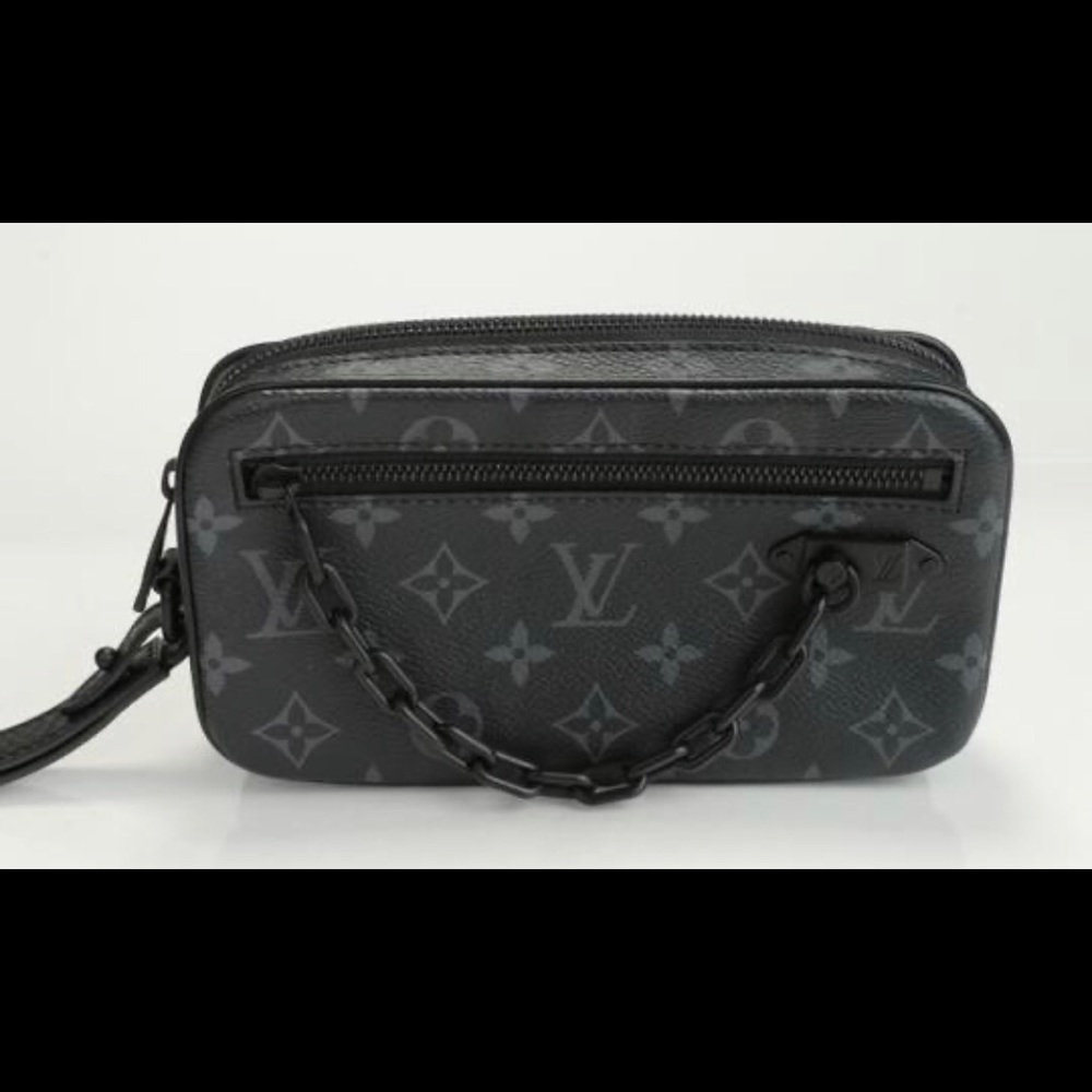 Louis Vuitton Grey Monogram Volga eclipse bag - Picture 1 of 8